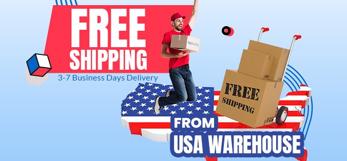 Free shipping from USA warehouse