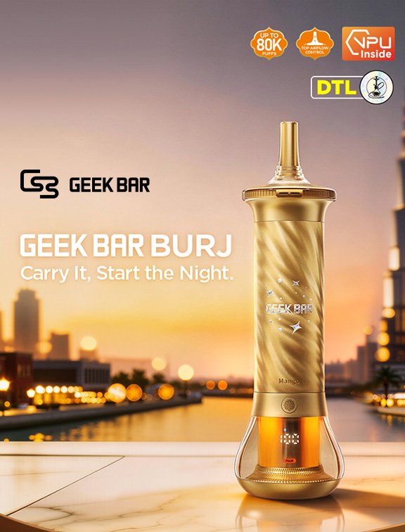 Geek Bar Burj 80K Disposable Vape
