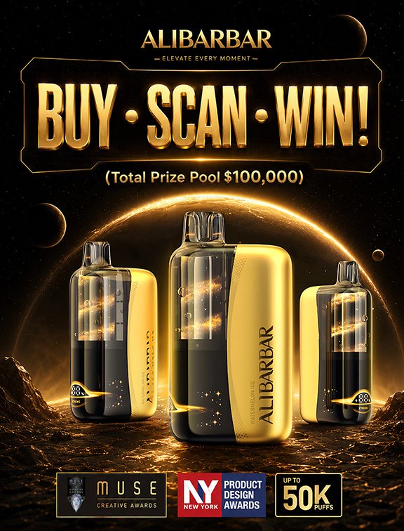 Alibarbar Swirl 50K Disposable Vape