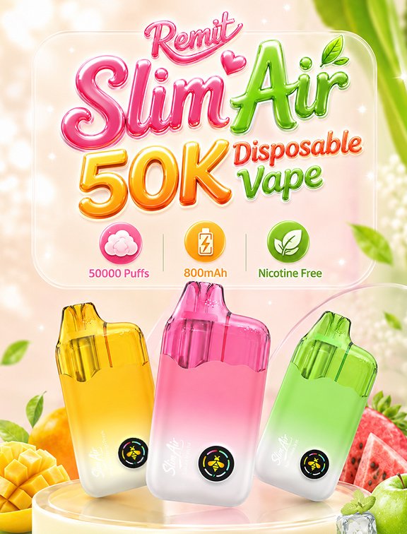 Remit Slim Air 50K Disposable Vape