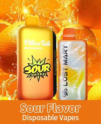 Sour Flavor Disposable Vapes