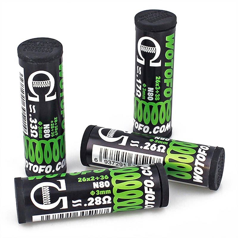 Wotofo Prebuilt Coils Wotofo Prebuilt Coils