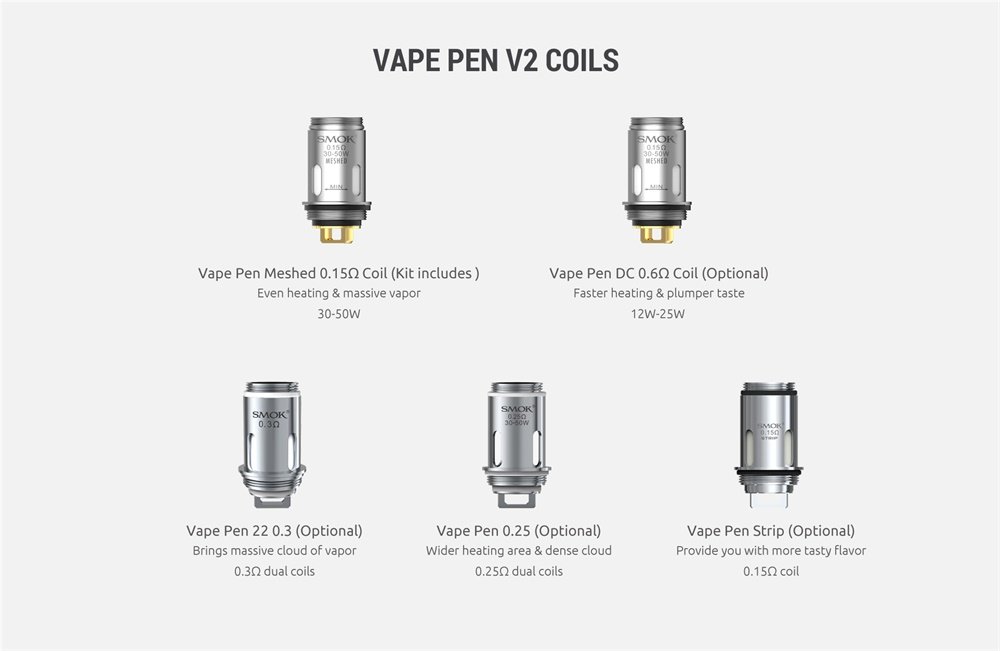 VAPE PEN V2 COILS VAPE PEN V2 COILS