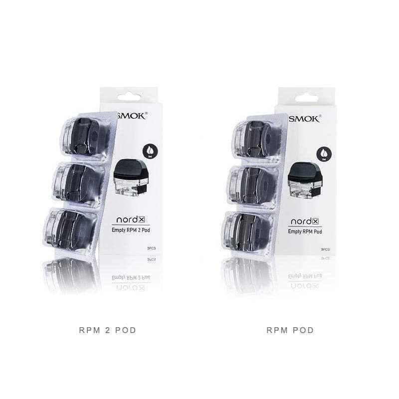 SMOK Nord X Replacement Empty Pod Cartridge 6ml (3pcs/pack) SMOK Nord X Replacement Empty Pod Cartridge 6ml (3pcs/pack)