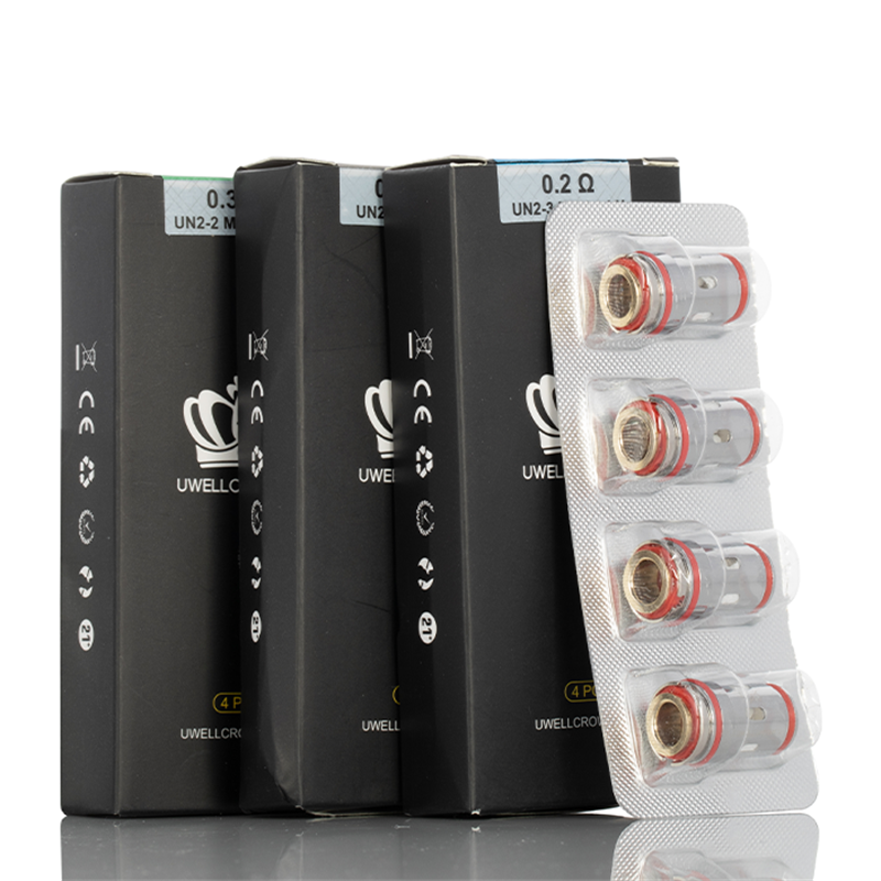 Uwell Crown 5 V Replacement Mesh Coil (4pcs/pack) Uwell Crown 5 V Replacement Mesh Coil (4pcs/pack)