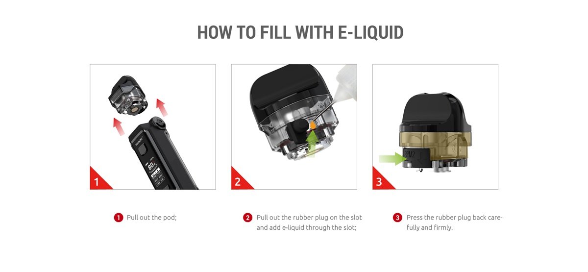 SMOK IPX 80 Filling SMOK IPX 80 Filling