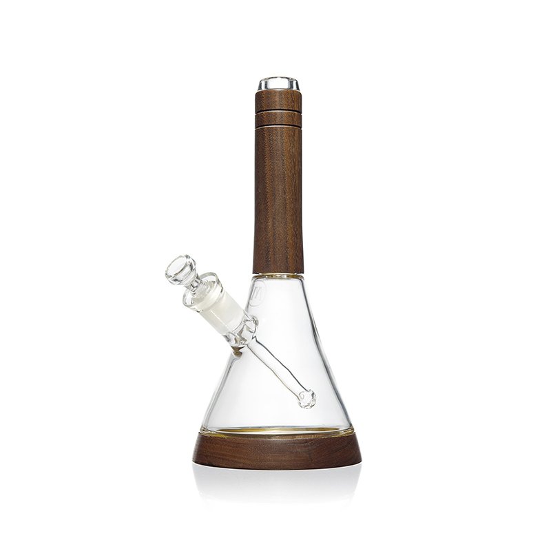 Marley Natural Glass & Walnut Water Pipe Marley Natural Glass & Walnut Water Pipe