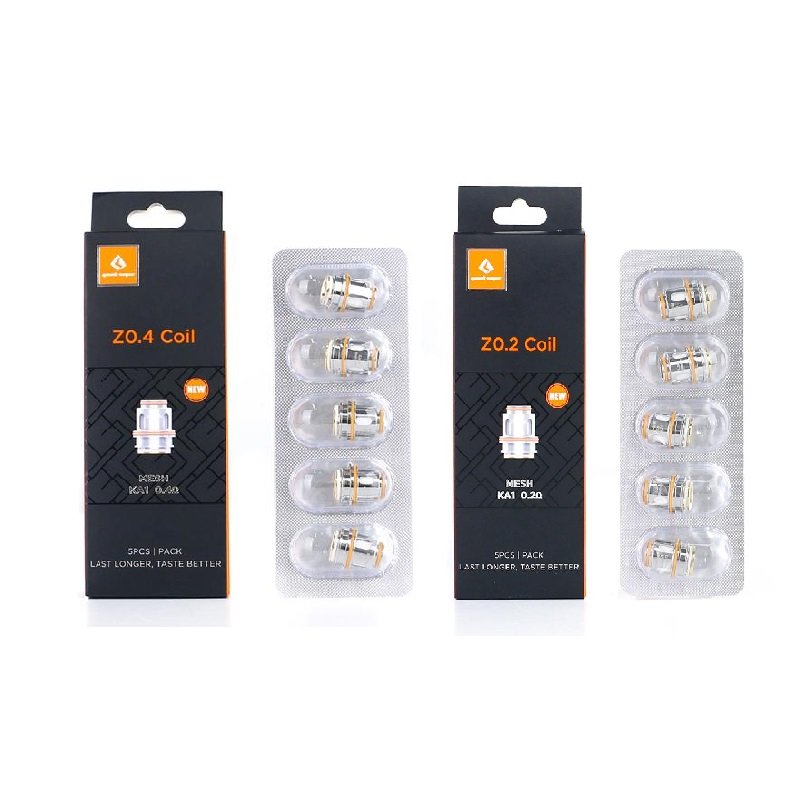 Geekvape Z Series Coils for Obelisk 120FC/Obelisk /Zeus/Aegis Max 2 Tank (5pcs/pack) Geekvape Z Series Coils for Obelisk 120FC/Obelisk /Zeus/Aegis Max 2 Tank (5pcs/pack)