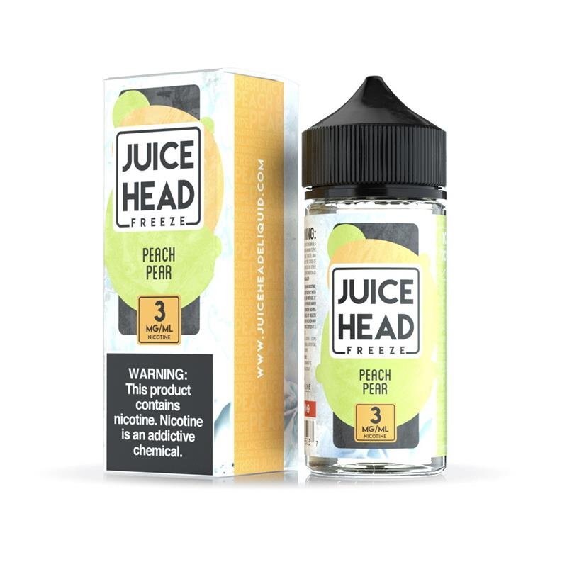 Juice Head Freeze Peach Pear E-juice 100ml Juice Head Freeze Peach Pear E-juice 100ml