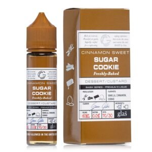 Glas Vapor Sugar Cookie – Basix Series E-juice 60ml
