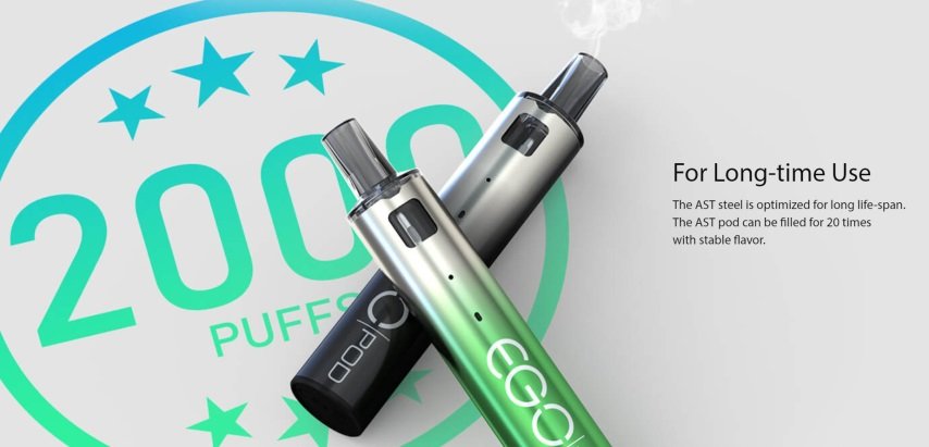 eGo Pod (AST Version) 2000puffs