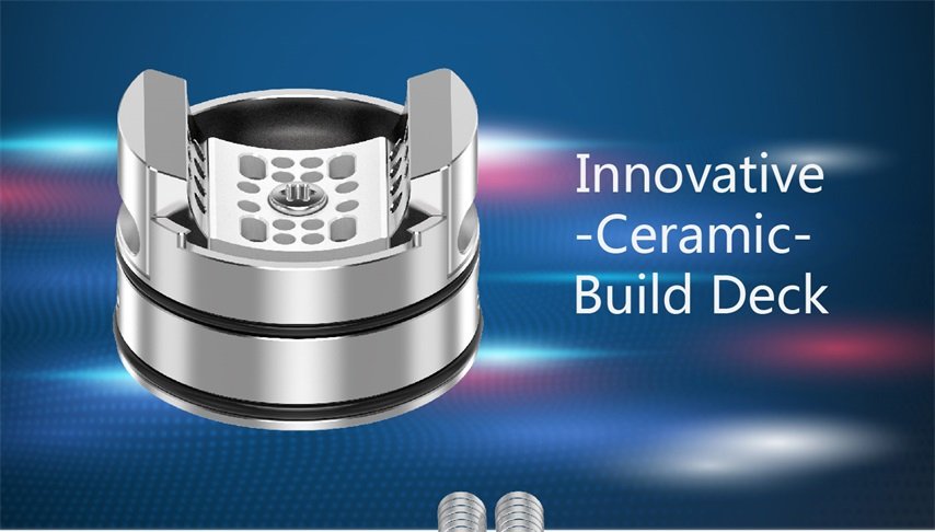 THC MAX RDA ceramic build deck THC MAX RDA ceramic build deck
