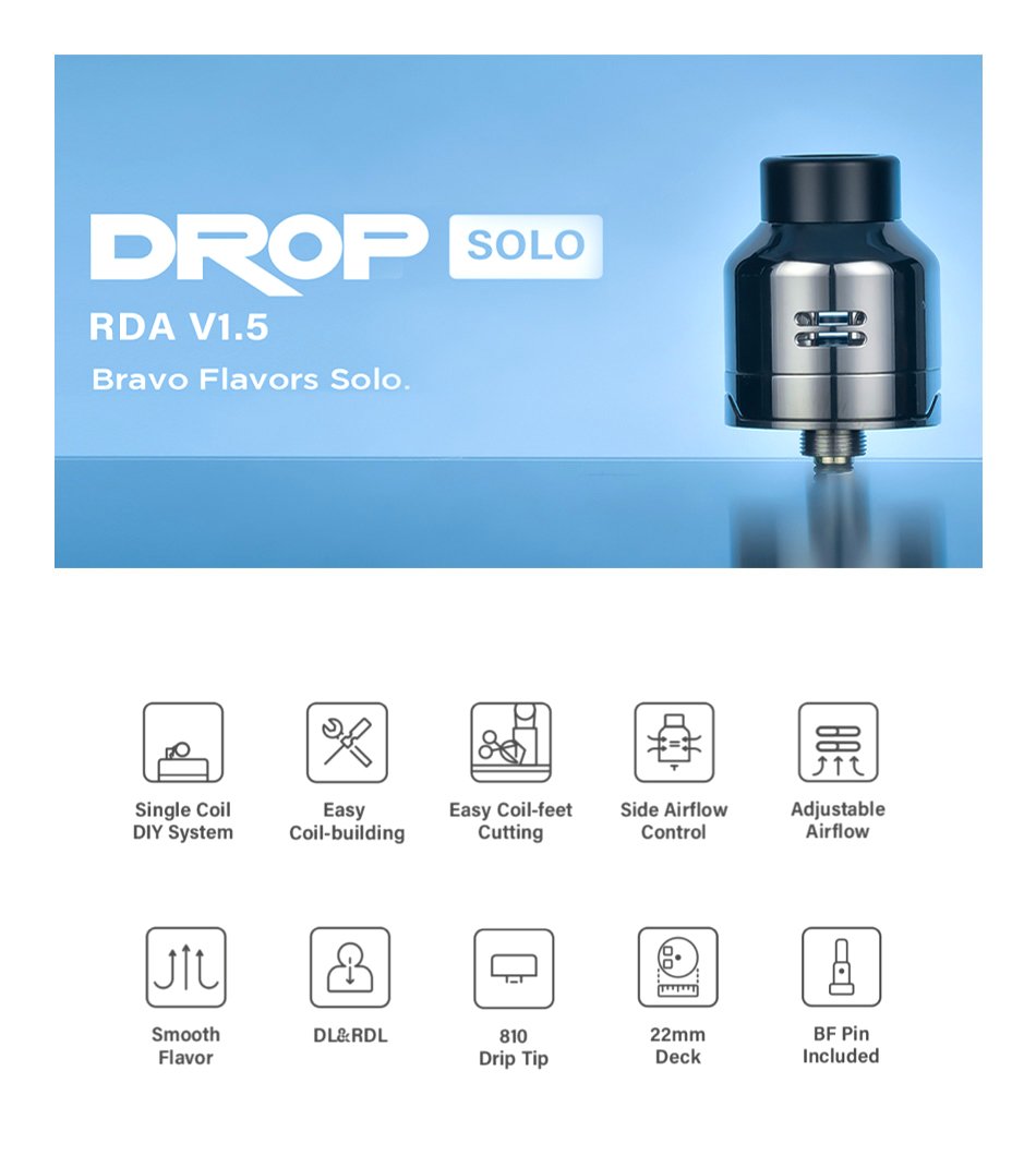 Drop Solo RDA V1.5 Drop Solo RDA V1.5
