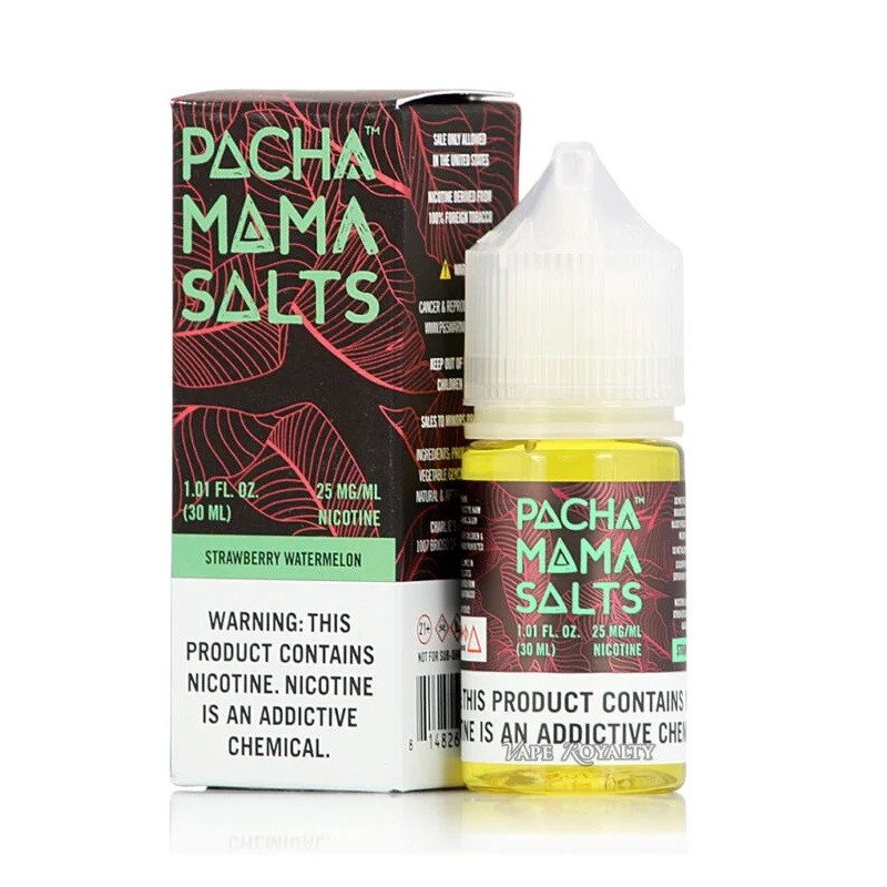 Pachamama Salts Strawberry Watermelon E-juice 30ml Pachamama Salts Strawberry Watermelon E-juice 30ml
