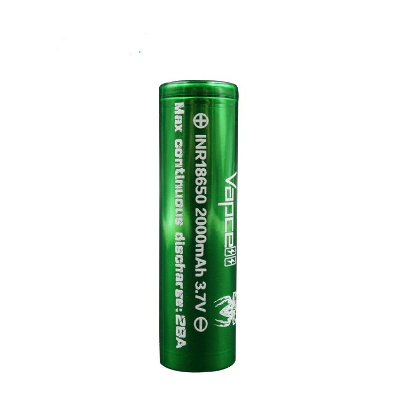 Vapcell INR 18650 Battery 3.7V 28A 2000mAh Vapcell INR 18650 Battery 3.7V 28A 2000mAh