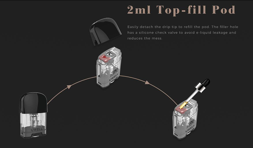 Uwell Caliburn G Empty Pod Cartridge
