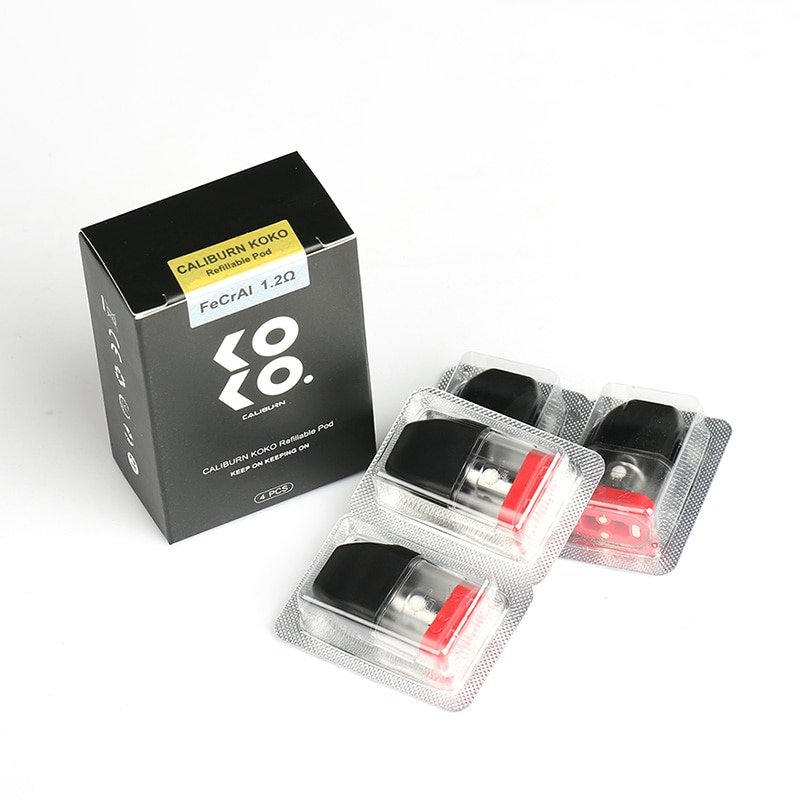 Uwell Caliburn KOKO Replacement Pods Cartridge-1.2ohm box