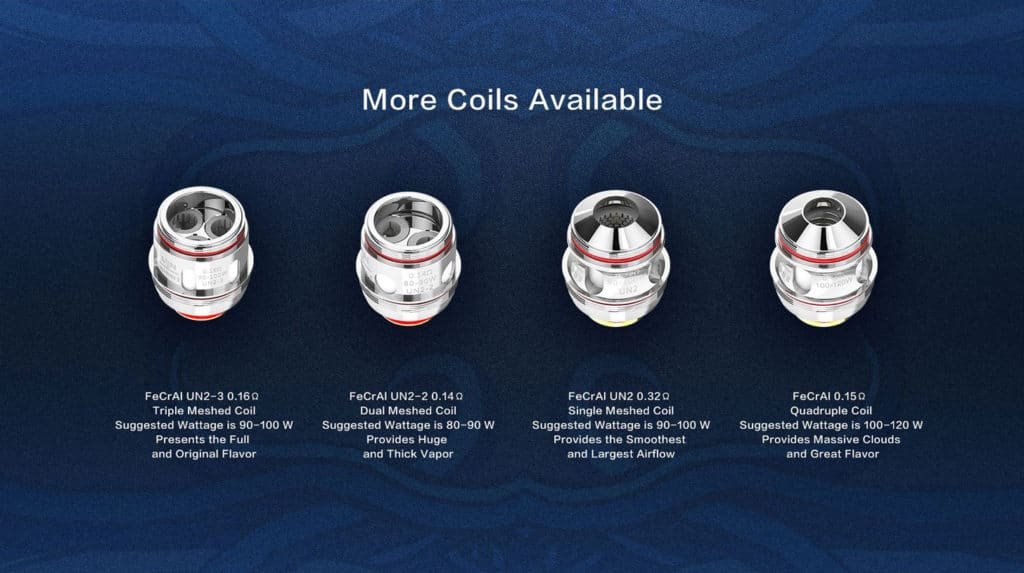 Uwell Valyrian II 2 Replacement Coil-details Uwell Valyrian II 2 Replacement Coil-details