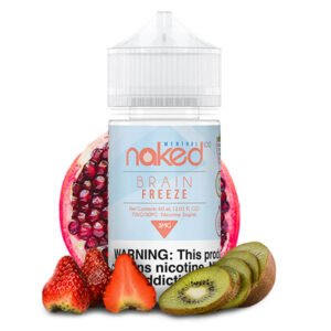 Naked 100 Strawberry Pom (Brain Freeze) E-juice 60ml - Image 3