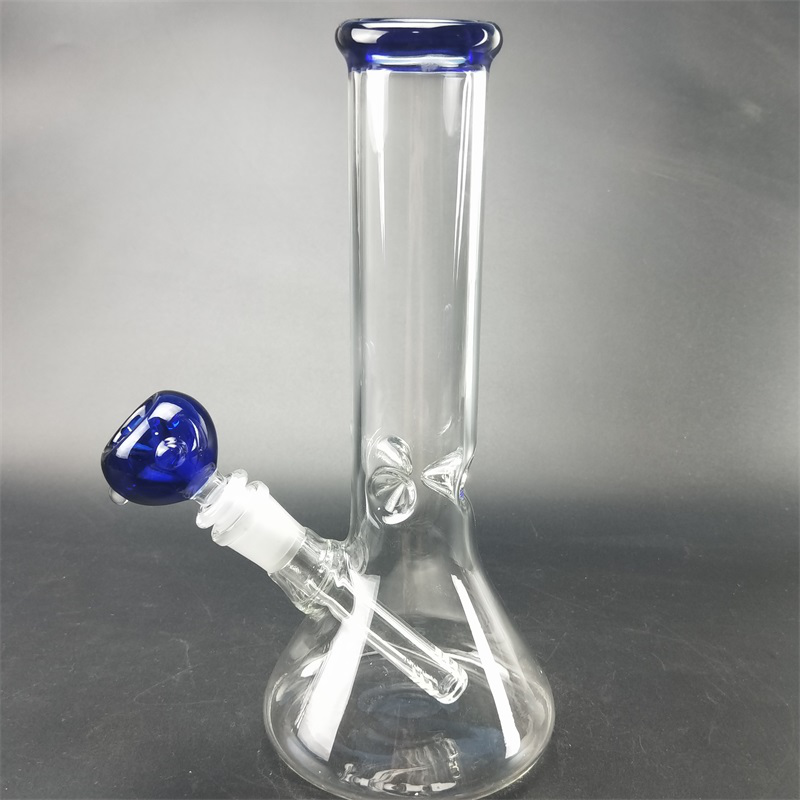 Glass Bong Heavy Blue Water Pipe GB-057 Glass Bong Heavy Blue Water Pipe GB-057