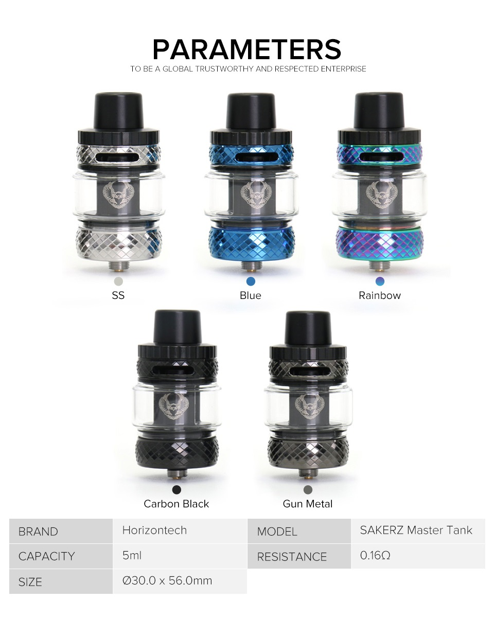 HorizonTech SAKERZ Master Tank Cost