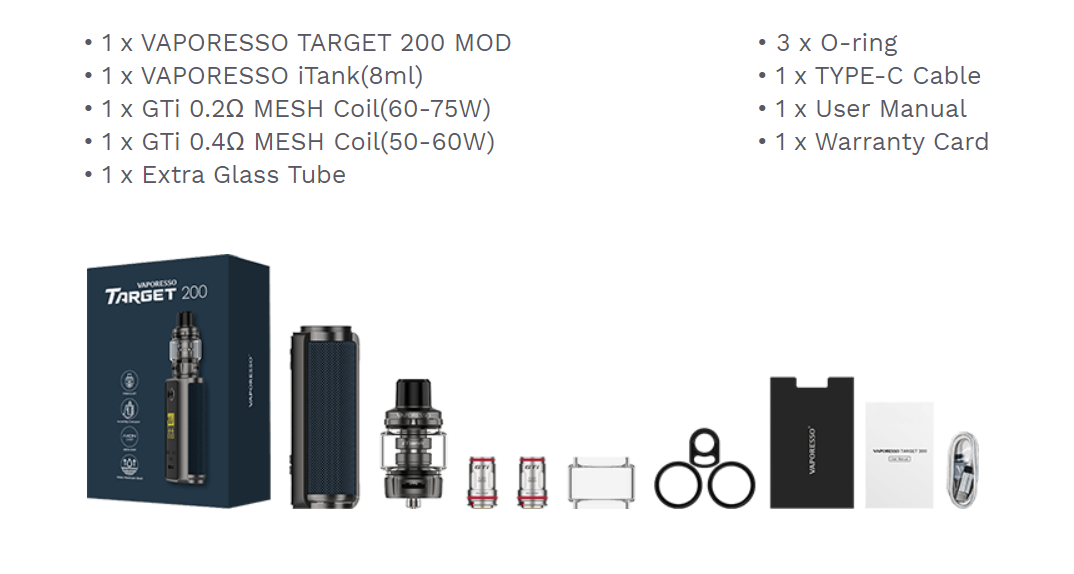 Vaporesso TARGET 100 & 200 Kit Review