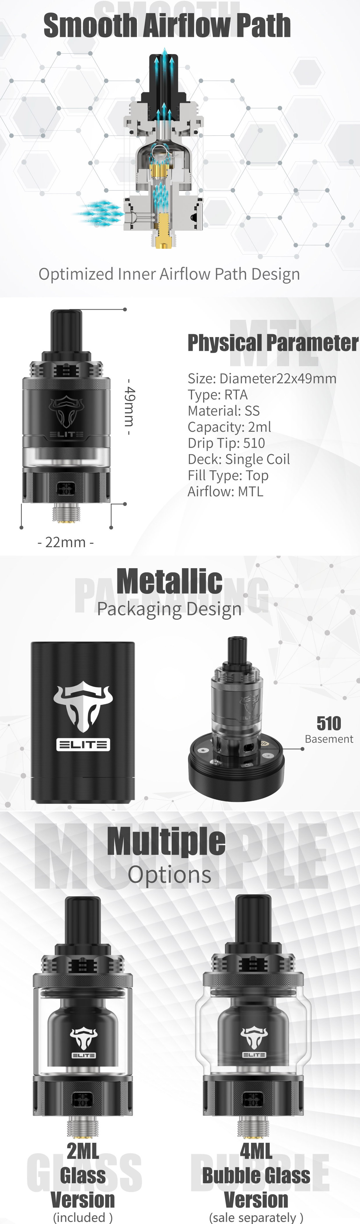 ThunderHead Creations Tauren Elite Lite Pro RTA  Sale