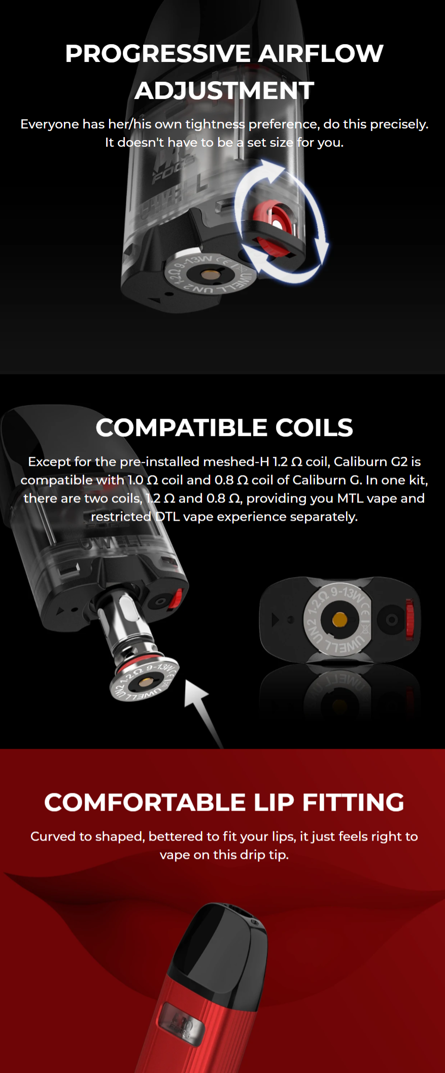 Uwell Caliburn G2 Pod Cartridge Cheap