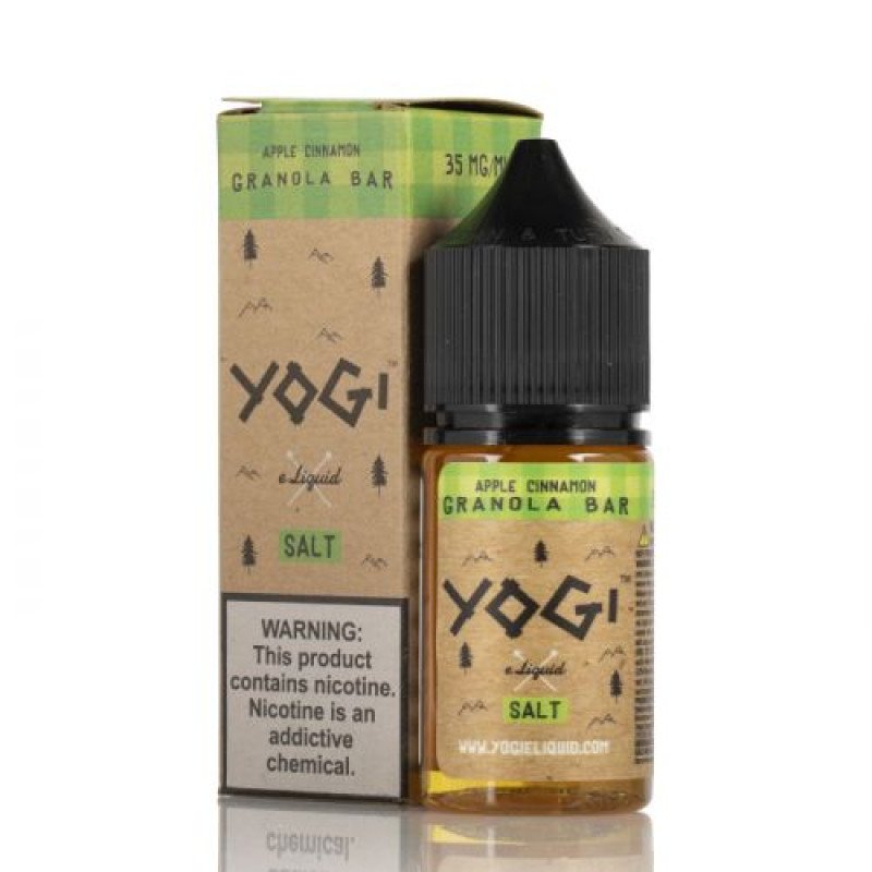 Yogi Salts Apple Cinnamon Granola Bar E-juice 30ml Yogi Salts Apple Cinnamon Granola Bar E-juice 30ml