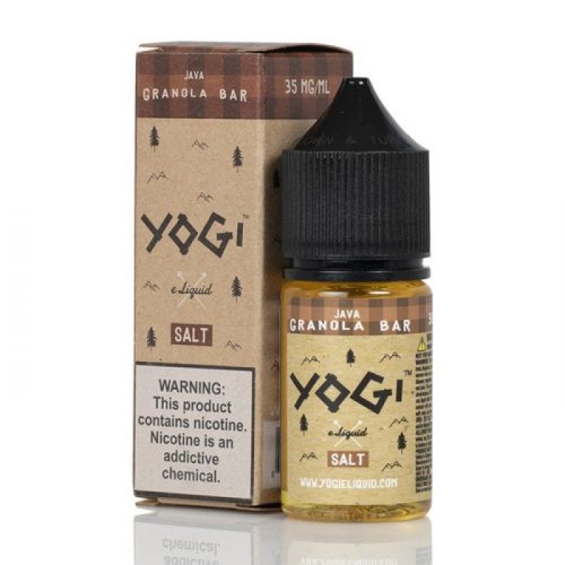 Yogi Salts Java Granola Bar E-juice 30ml Yogi Salts Java Granola Bar E-juice 30ml