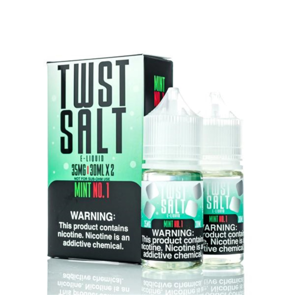 Twist Salt E-liquid Mint No. 1 E-juice 60ml Twist Salt E-liquid Mint No. 1 E-juice 60ml