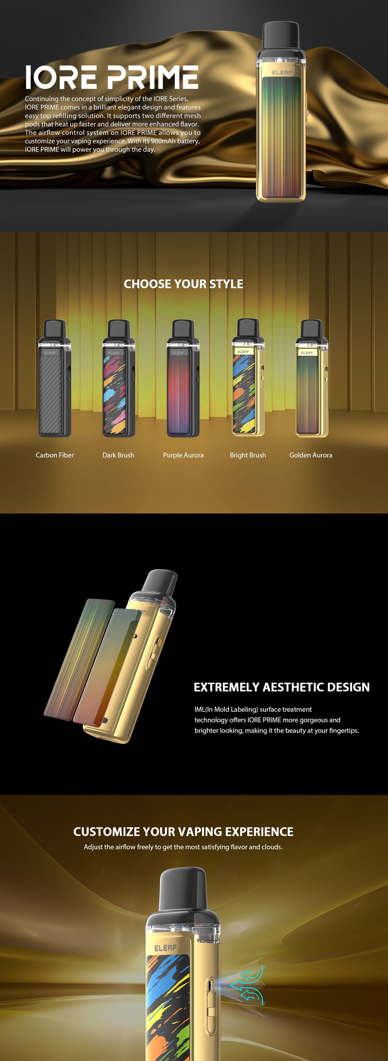 Eleaf IORE PRIME Kit