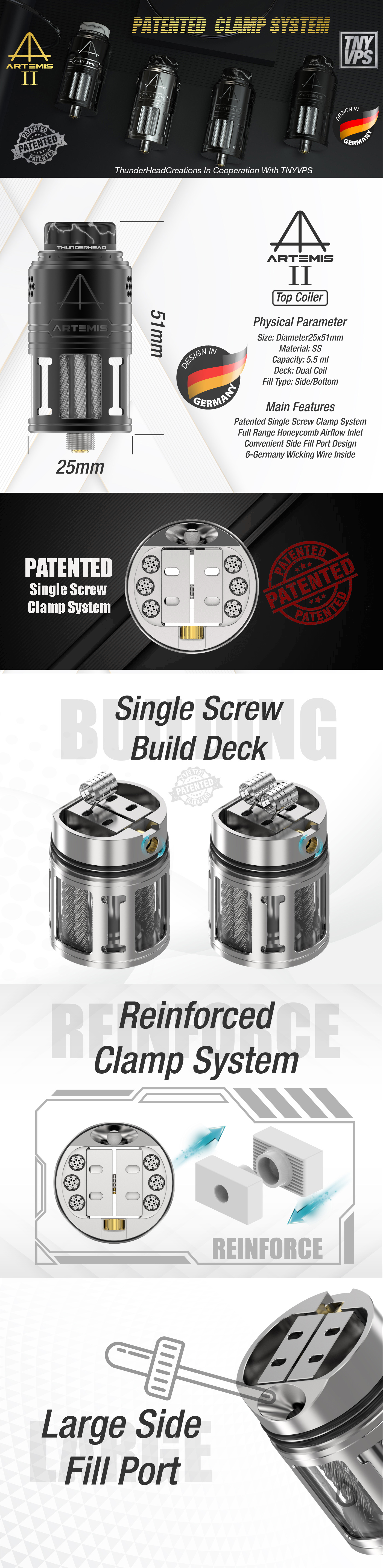 Artemis 2 TC RDTA
