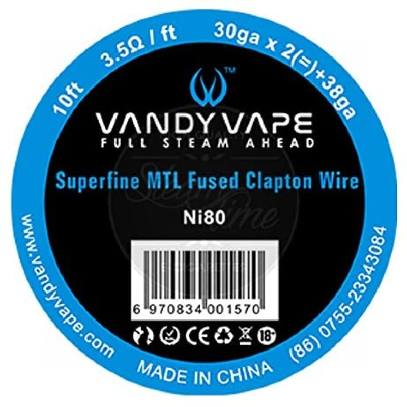 Vandy Vape Superfine MTL Fused Clapton Wire Vandy Vape Superfine MTL Fused Clapton Wire