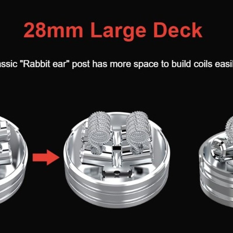 Dead Rabbit Max RDA Deck Dead Rabbit Max RDA Deck