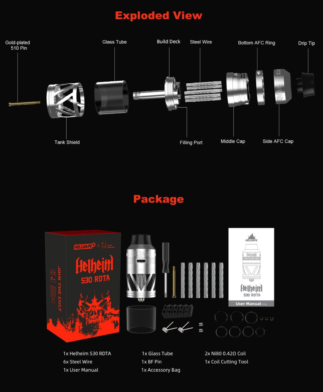 Helheim S30 RDTA Cost