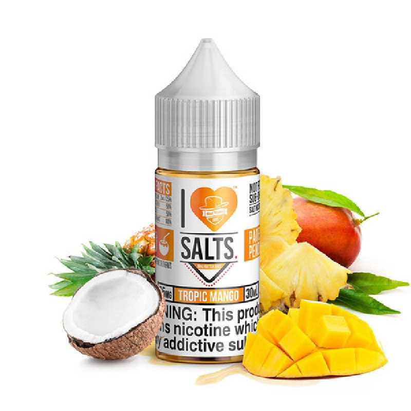 I Love Salts Tropic Mango E-juice 30ml I Love Salts Tropic Mango E-juice 30ml