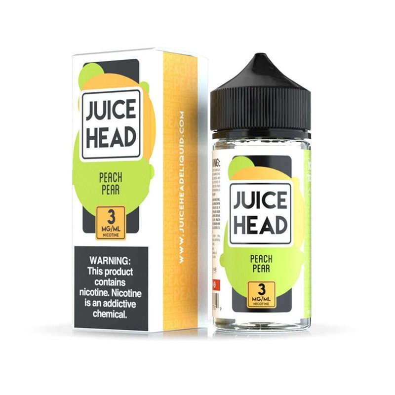Juice Head Peach Pear E-Juice 100ml Juice Head Peach Pear E-Juice 100ml