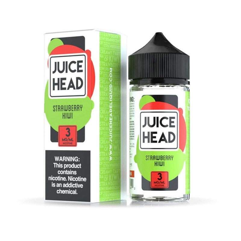 Juice Head Strawberry Kiwi E-Juice 100ml Juice Head Strawberry Kiwi E-Juice 100ml