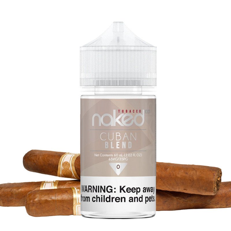 Naked 100 Cuban Blend E-juice 60ml Naked 100 Cuban Blend E-juice 60ml