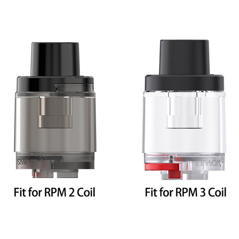 SMOK RPM 85/100 Empty Pod Cartridge 6ml (3pcs/pack) SMOK RPM 85/100 Empty Pod Cartridge 6ml (3pcs/pack)