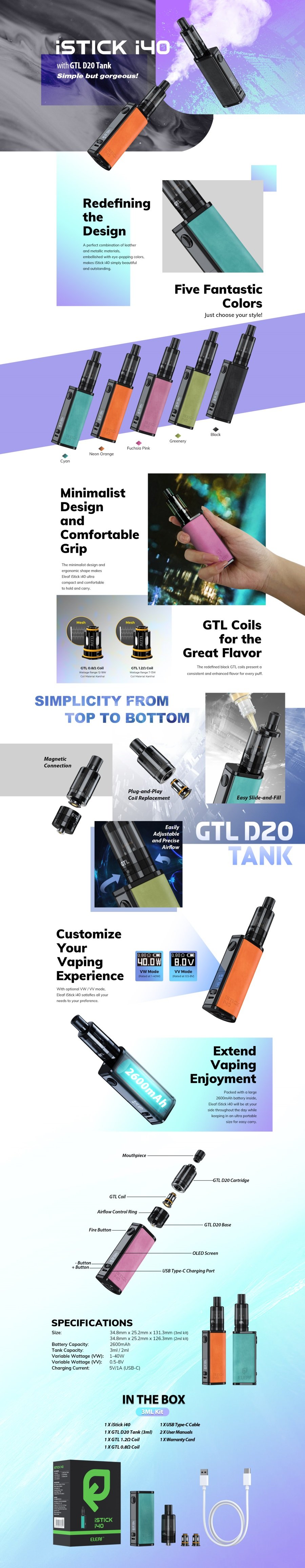iStick i40 Kit