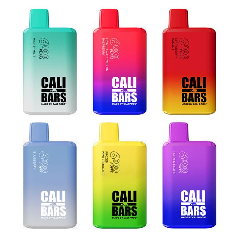 Cali Bars V2 Disposable Vape Kit 6000 Puffs 15ml Cali Bars V2 Disposable Vape Kit 6000 Puffs 15ml