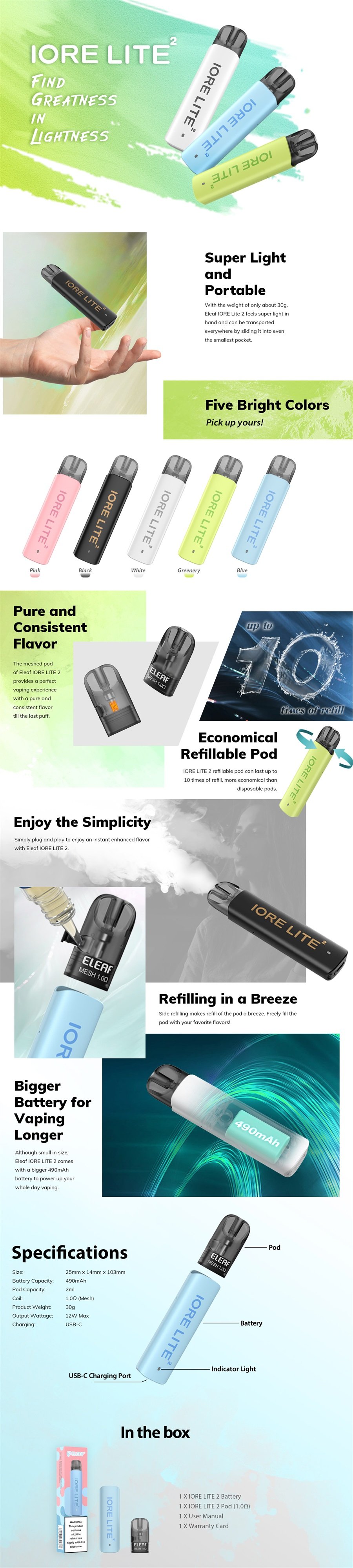 Eleaf IORE LITE 2