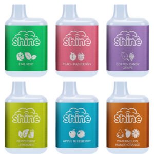 Snap Liquids Shine Bar Disposable Vape Kit 5000 Puffs 13ml