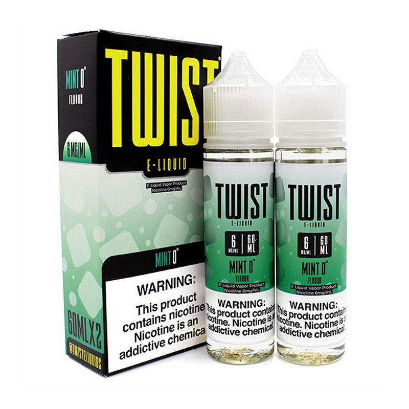 Twist Mint 0°(Arctic Cool Mint) E-juice 120ml Twist Mint 0°(Arctic Cool Mint) E-juice 120ml