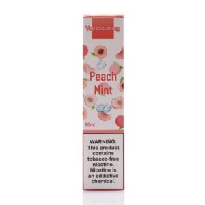 VapeOrdr Peach Mint E-juice 60ml - Image 2