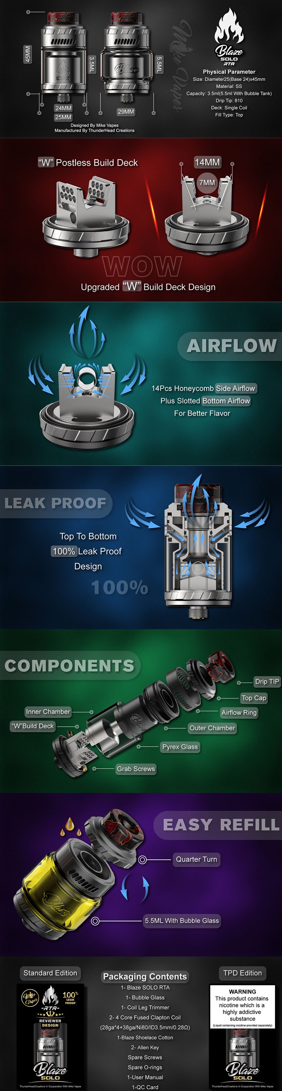 Blaze Solo RTA Blaze Solo RTA