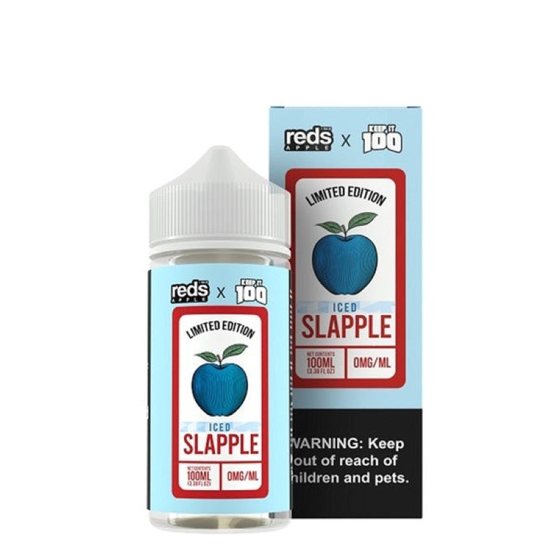 7 Daze Reds x Keep It 100 Slapple ICED E-juice 100ml 7 Daze Reds x Keep It 100 Slapple ICED E-juice 100ml