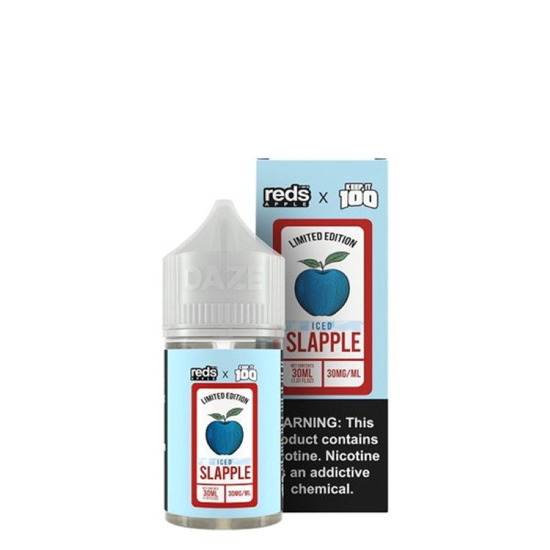 7 Daze Reds x Keep It 100 Salts Series Slapple ICED E-juice 30ml 7 Daze Reds x Keep It 100 Salts Series Slapple ICED E-juice 30ml